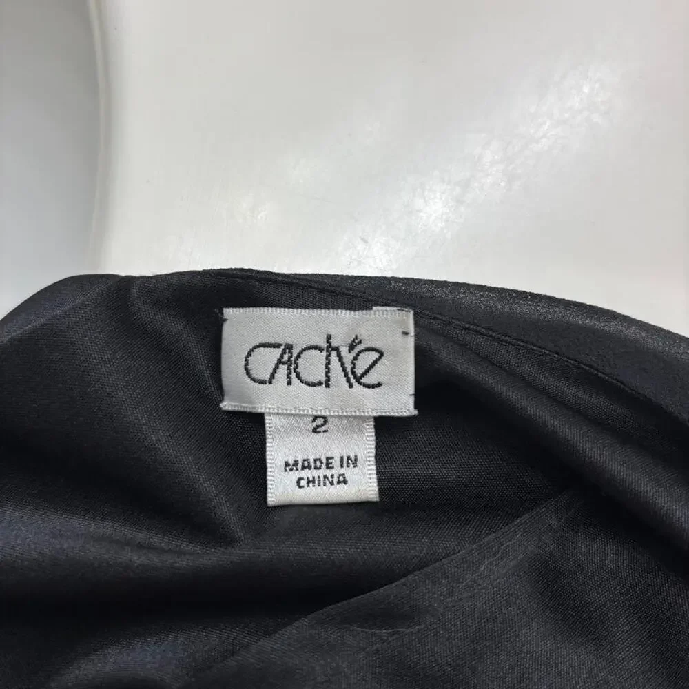 Vintage cache black fairy dress